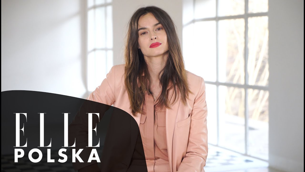 Kasia Smutniak - proste zwroty w  języku włoskim | ELLE Polska