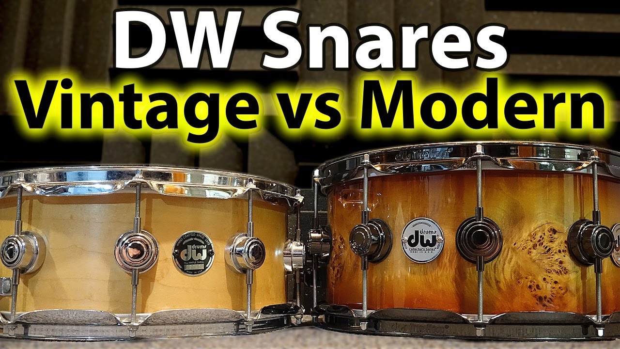 25-Year-Old DW Collector's Snare vs New | Hear the Difference