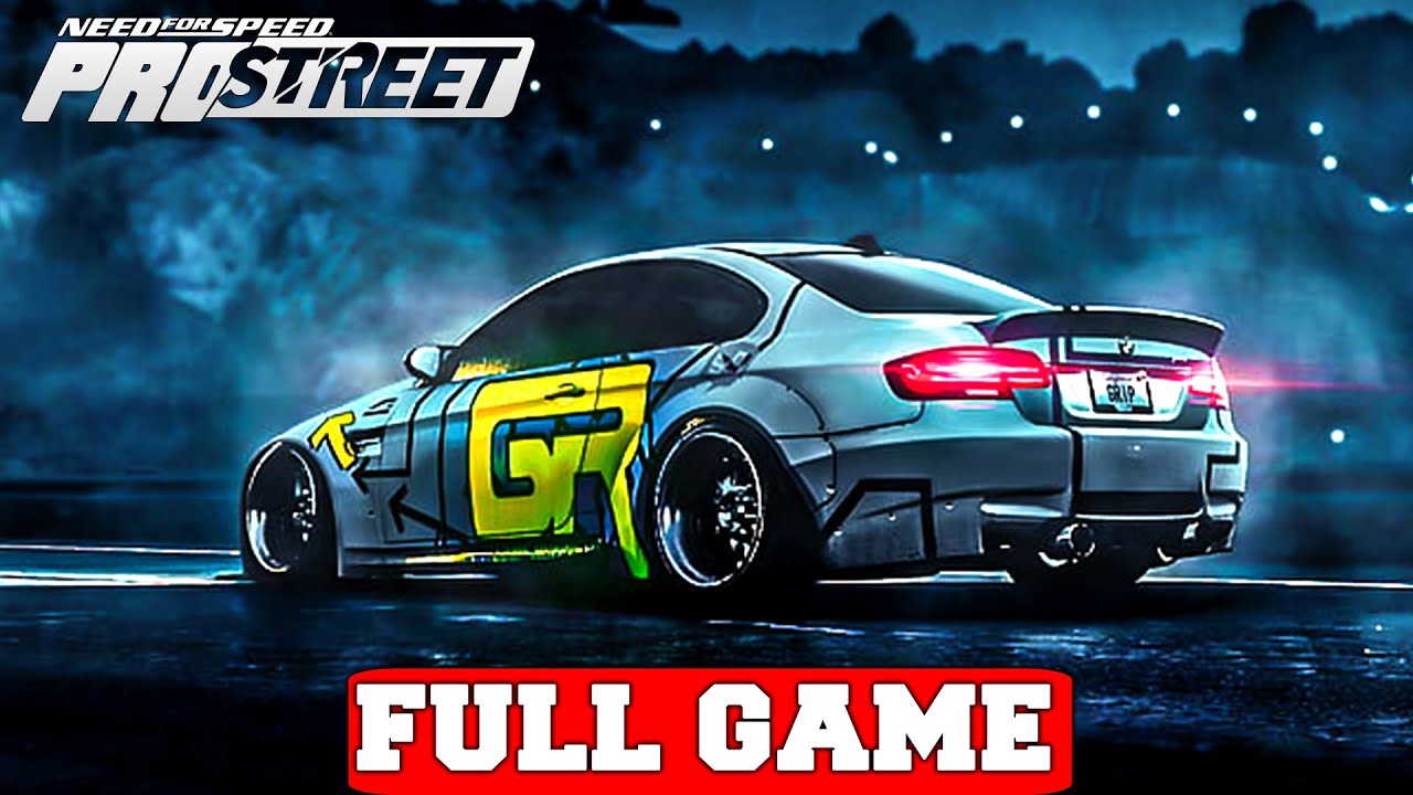 NEED FOR SPEED PROSTREET Gameplay Walkthrough FULL GAME No Commentary (PC 4K 60FPS Longplay)
