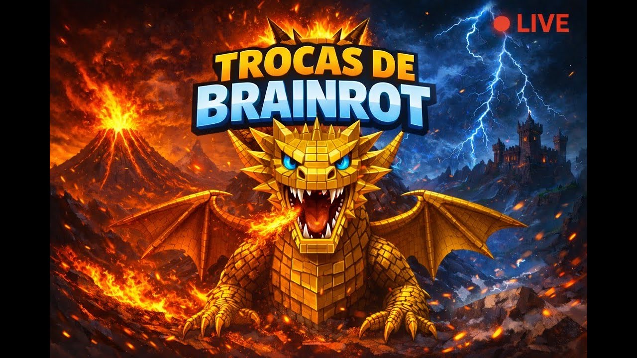TROCAS BRAINROT AO VIVO!