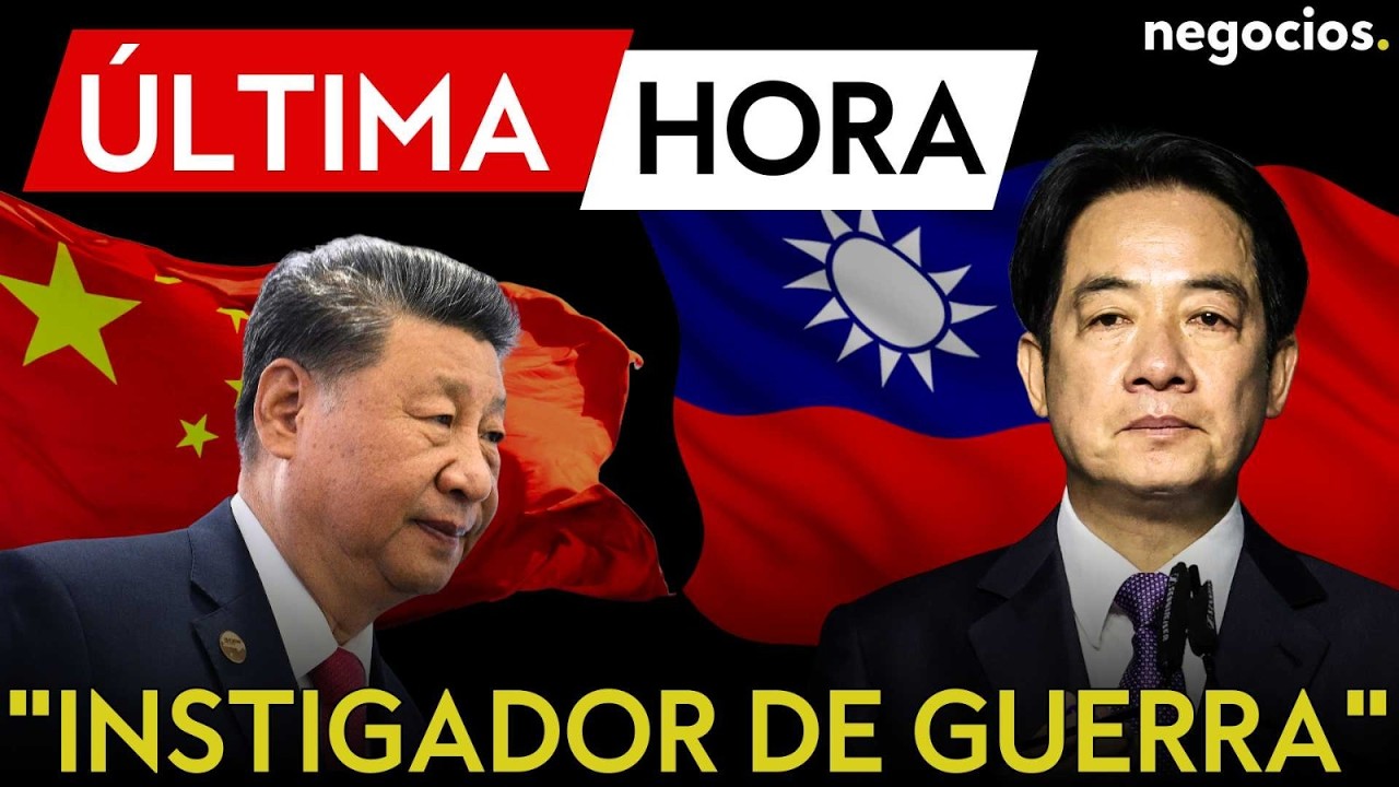 ÚLTIMA HORA | China estalla contra Taiwán: llama al líder taiwánés 