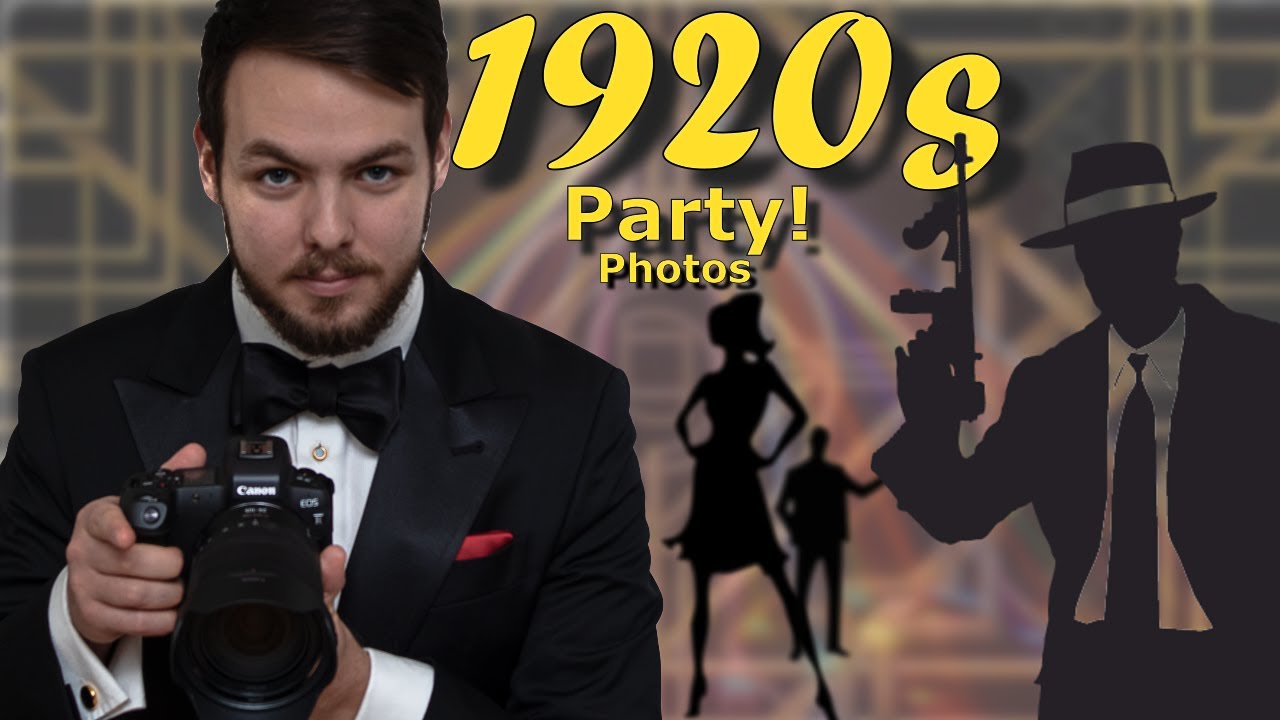 Снимаю унылую вечеринку 1920-х годов🎉 на 📸 EOS R — обзор работы при слабом освещении-