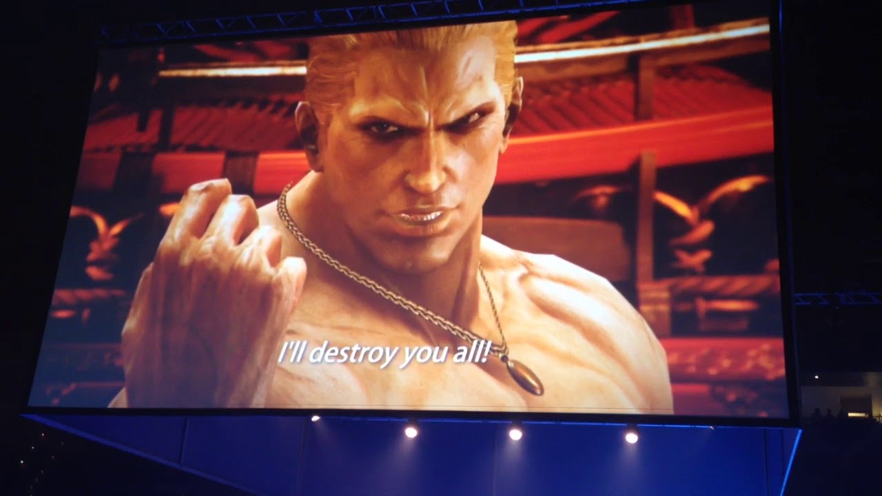 EVO 2017 Tekken 7 Reveals Geese Live Reaction