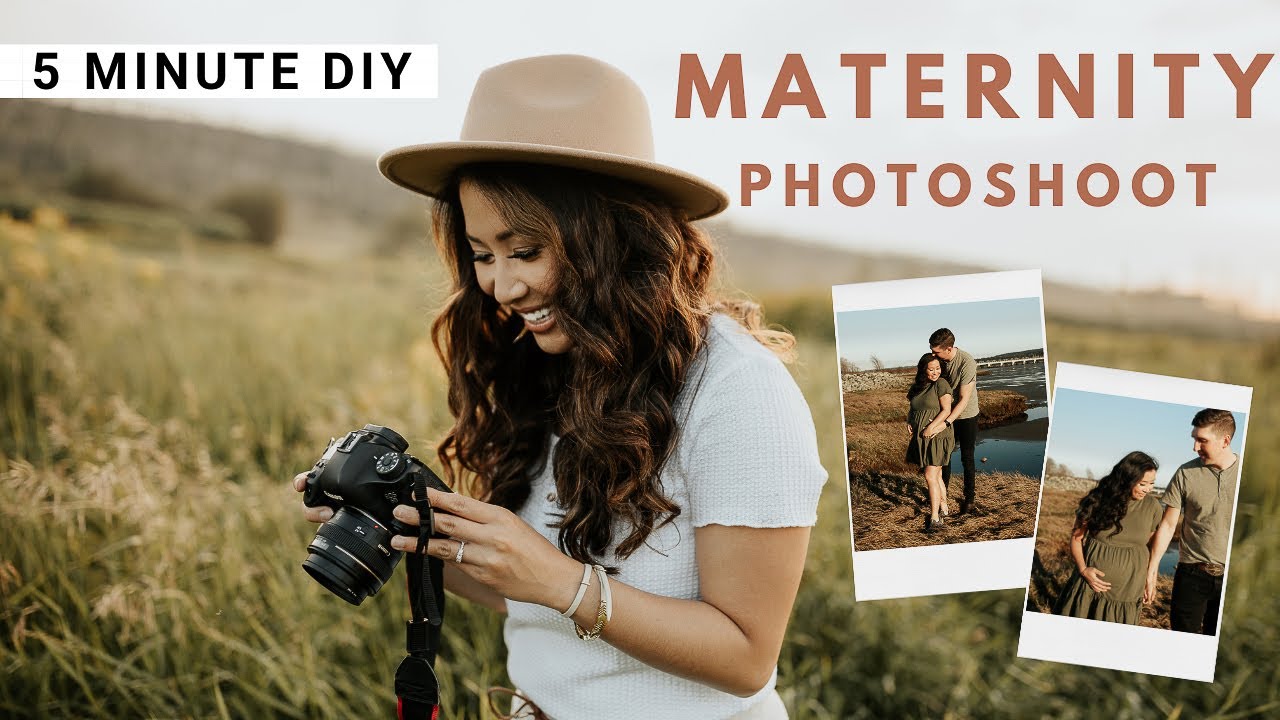 DIY Maternity Photoshoot with Just a Tripod: How to Capture Beautiful Pregnancy Photos in 5 Minutes!