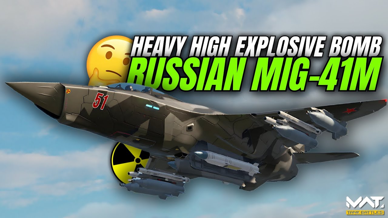 HIGH EXPLOSIVE GUIDE BOMB DI MiG-41M! 32.000K DAMAGE SEKALI KENA | MWT : TANK BATTLES