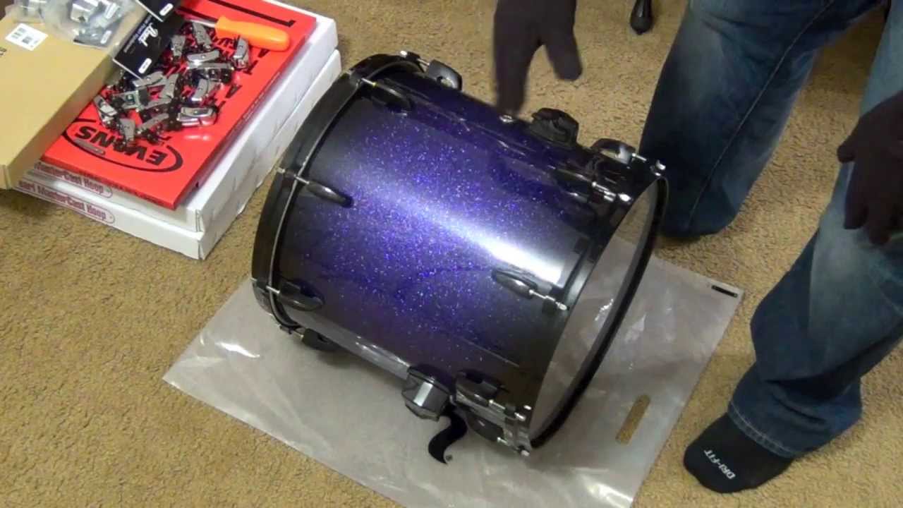 Restoring a Pearl Reference 14x14 Floor Tom to Factory Specifications