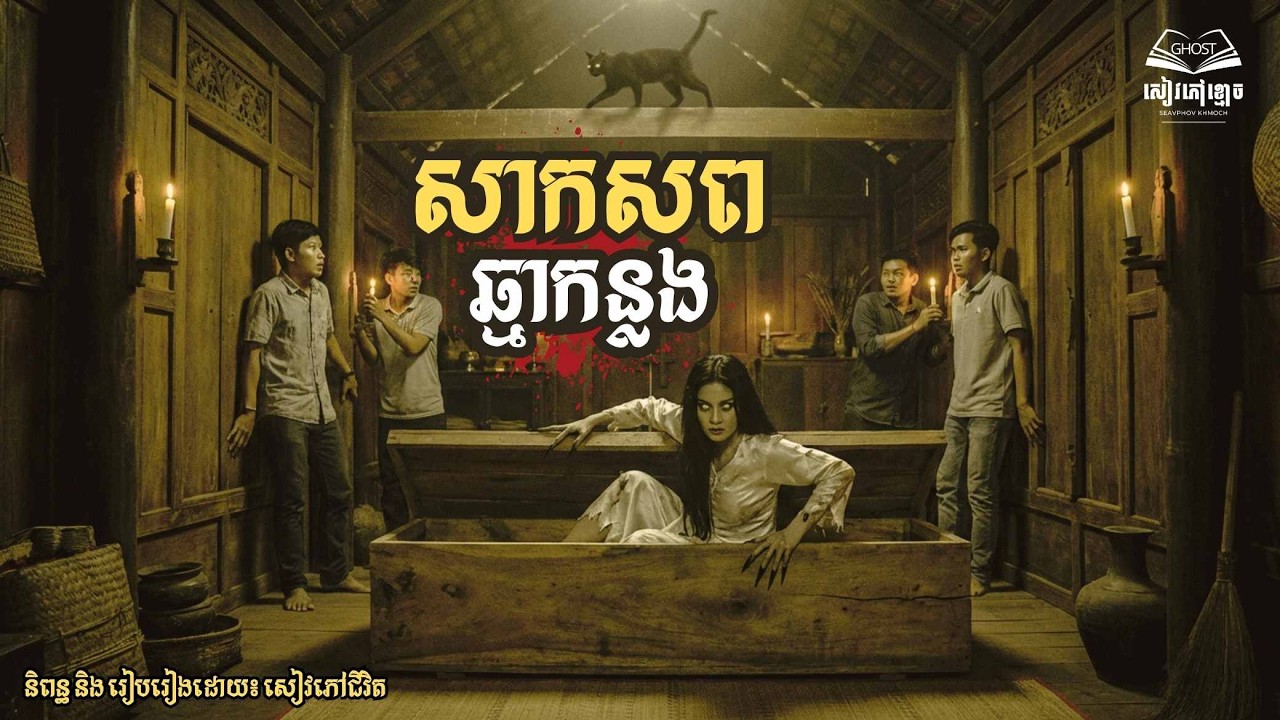 រឿង៖ សាកសពឆ្មាកន្លង | ភាគ៤ (ពូមាន Season 2) | និទានពេលគេង | សៀវភៅខ្មោច