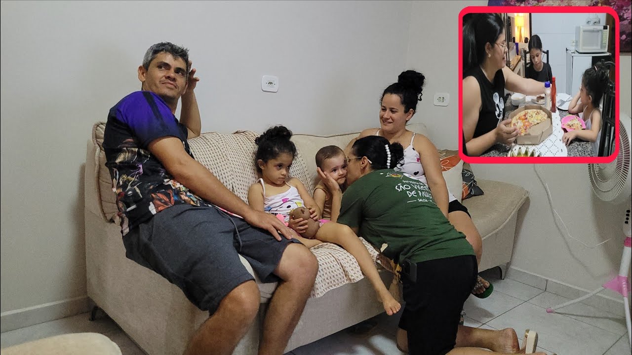 NOITE ESPECIAL!!  OLHA QUE VEIO NA NOSSO CASA 🏠 
