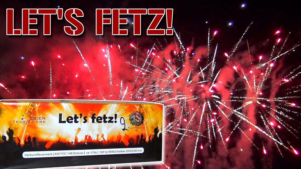 LET'S FETZ! | 120€-Verbund-Batterie von Röder Feuerwerk (durchgezündet)