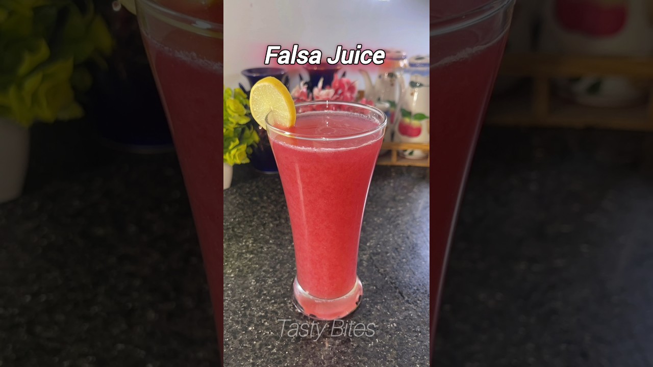 🔥Refreshing Falsa Juice Recipe 🫐 | Summer Special Drink 🍹😋 #shorts #falsajuice