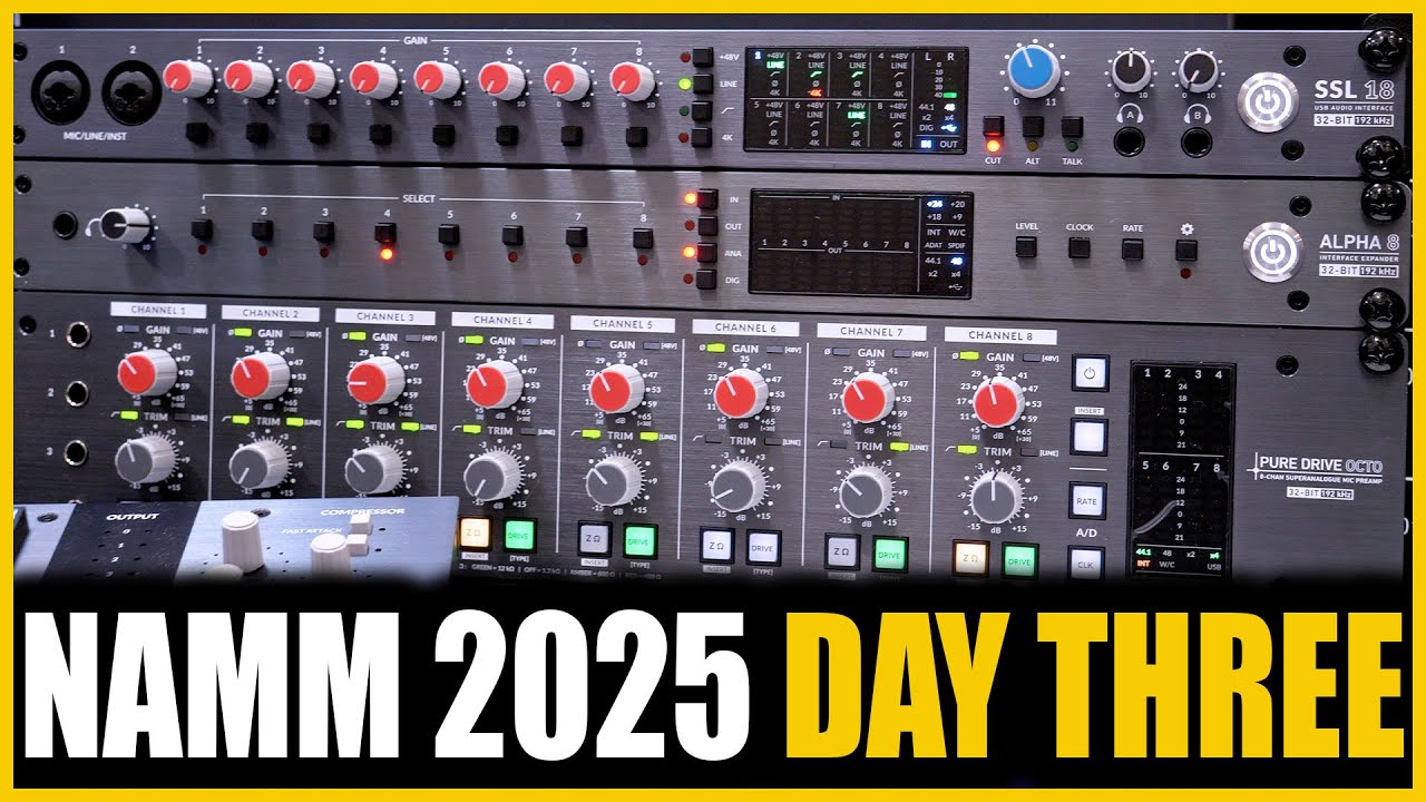 NAMM 2025 Day Three: What's New?