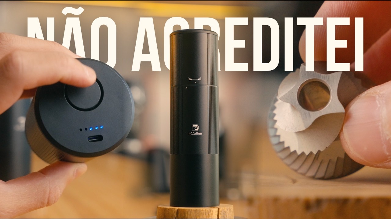 Moedor ELÉTRICO de R$179: Isso NÃO pode ser bom... ou pode? iCoffee (REVIEW) | Não Sou Barista