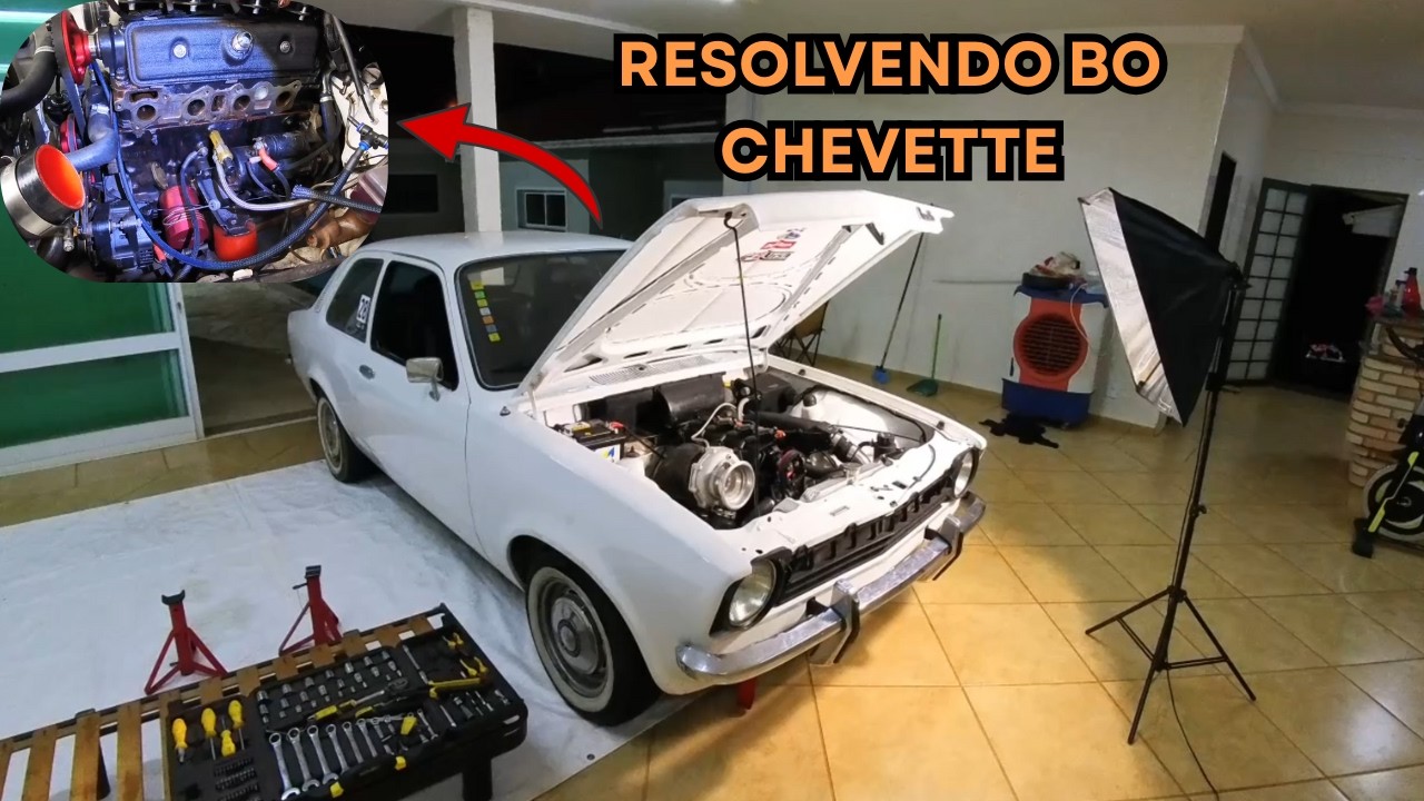 Resolvendo o vazamento do coletor do Chevette Turbo.