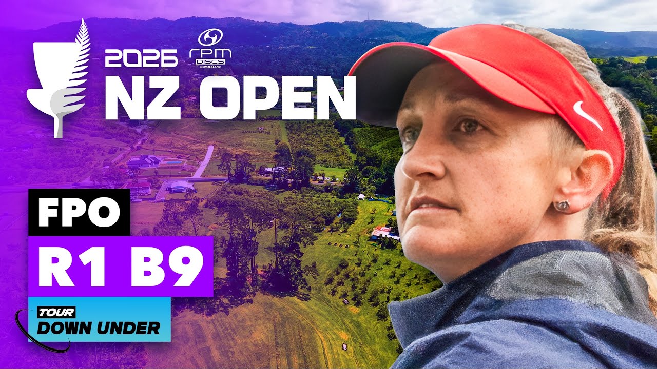 2026 NZ Open | RD1 B9 | Pierce, Merstch, Hokom, Reigh