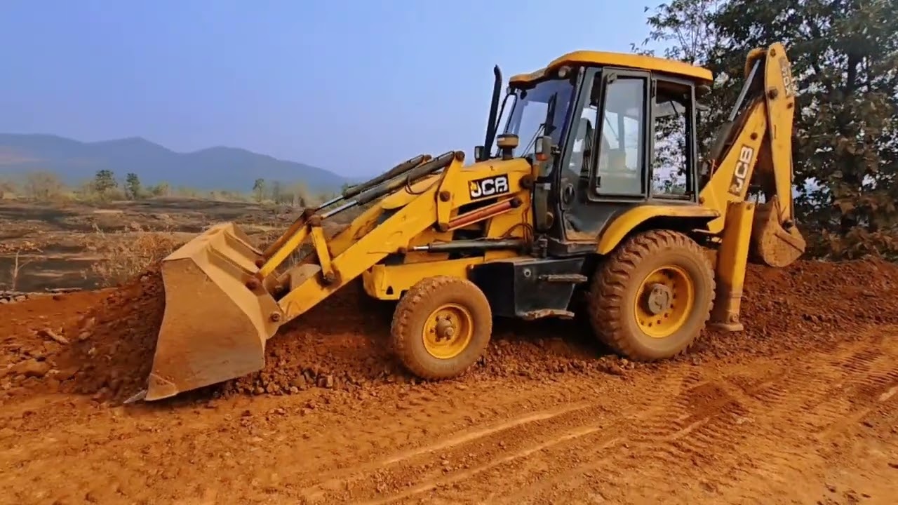 JCB Se Road Leveling Ka Final Finishing 🔥 | Perfect Work  #JCBWork #excavator #video #virel #waris 