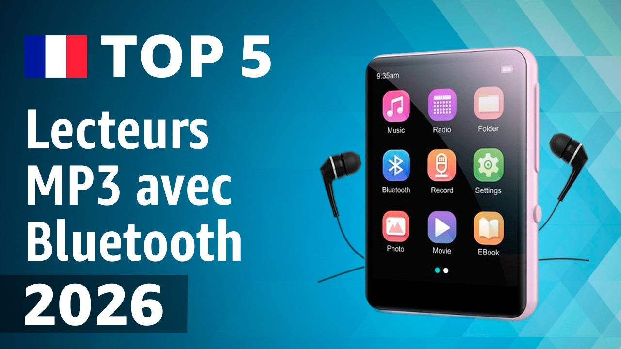 TOP—5. Meilleurs lecteurs MP3 avec Bluetooth. Test & Comparatif 2026