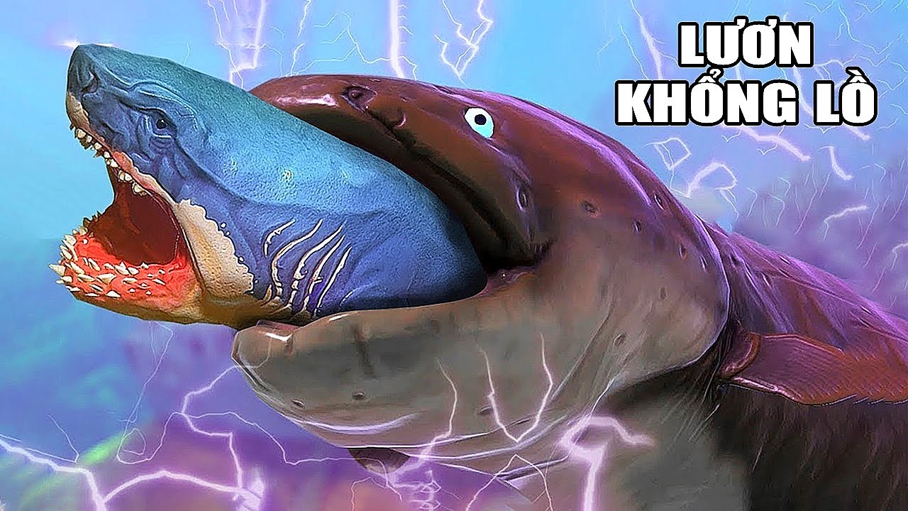 Tôi là LƯƠN KHỔNG LỒ ĂN THỊT | Feed And Grow Fish