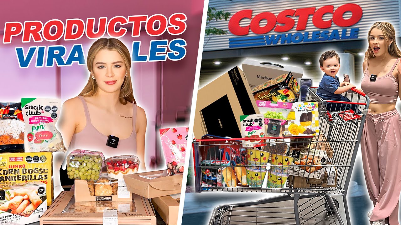 COMPRANDO LOS PRODUCTOS M&Aacute;S VIRALES DE COSTCO 😱 | Carol Castro
