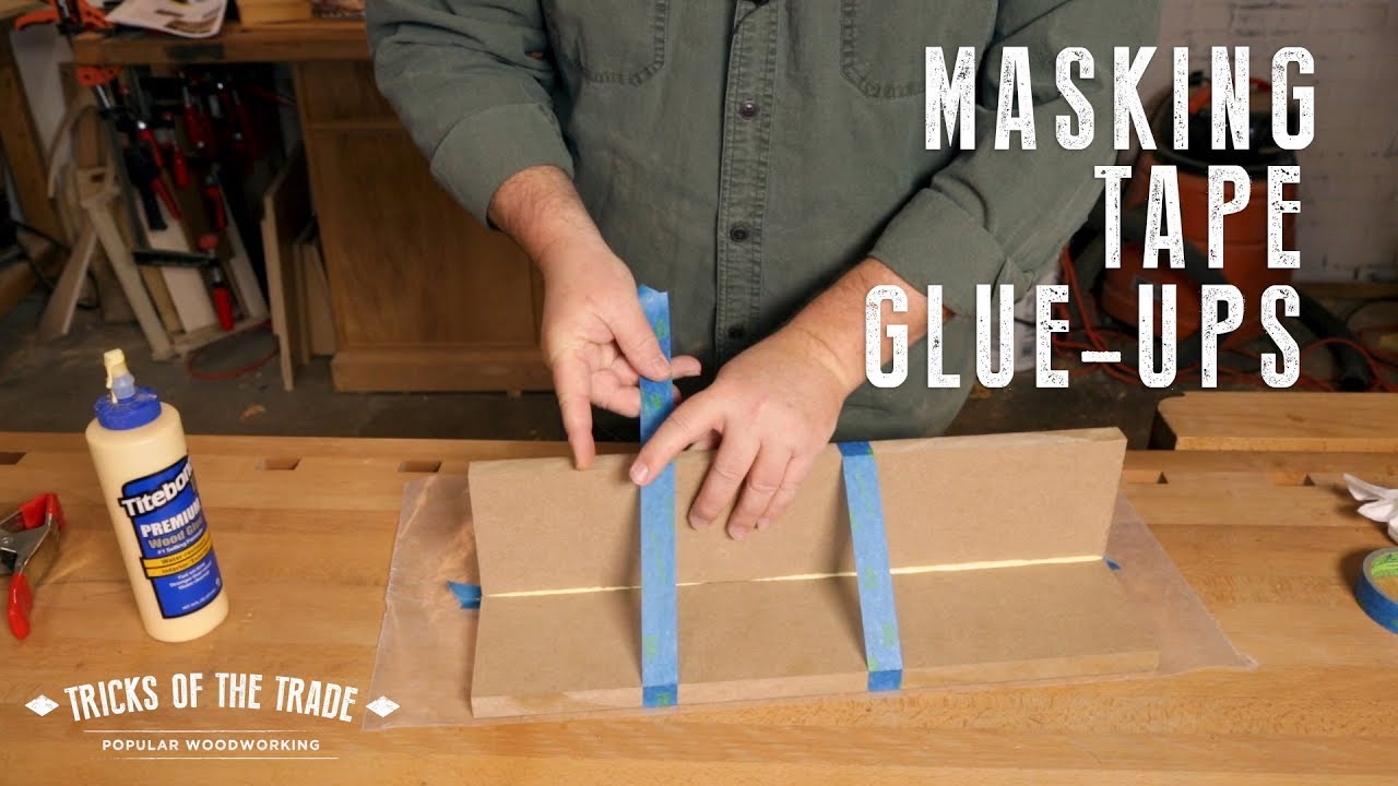 Masking Tape Clamps | Tricks of the Trade