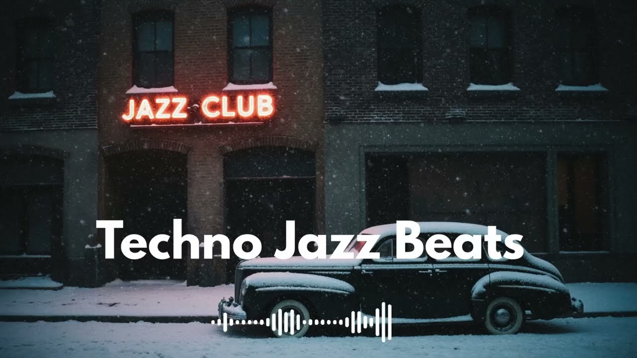 Silent Night, Reflective Beats 🌌🚘 | Techno Jazz for Stargazing & Solitude