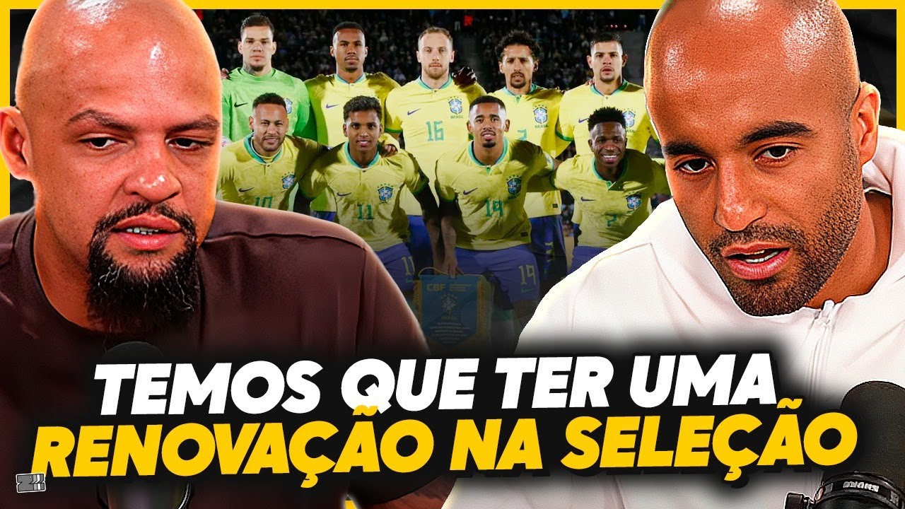 ANCELLOTTI VAI SALVAR A SELEÇÃO? LUCAS E FELIPE MELO OPINAM!