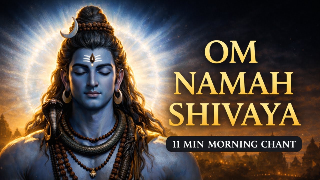 Om Namah Shivaya | Shiva Mantra for Peace & Positive Energy (11 Minutes)