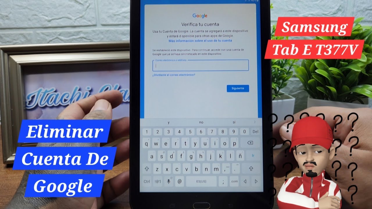 Eliminar Cuenta De Google Tablet Samsung Tab E Sm-T377V No Abrer Nada Solución 