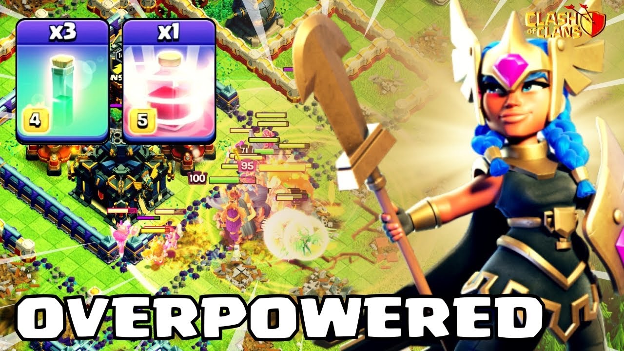 RC CHARGE + Root Rider Spam = OVERPOWERED at Town Hall 17! | Clash of Clans