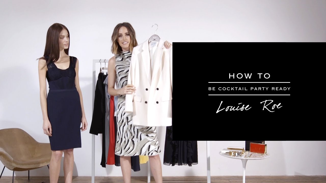 HOW TO: Be Cocktail Party Ready - REISS