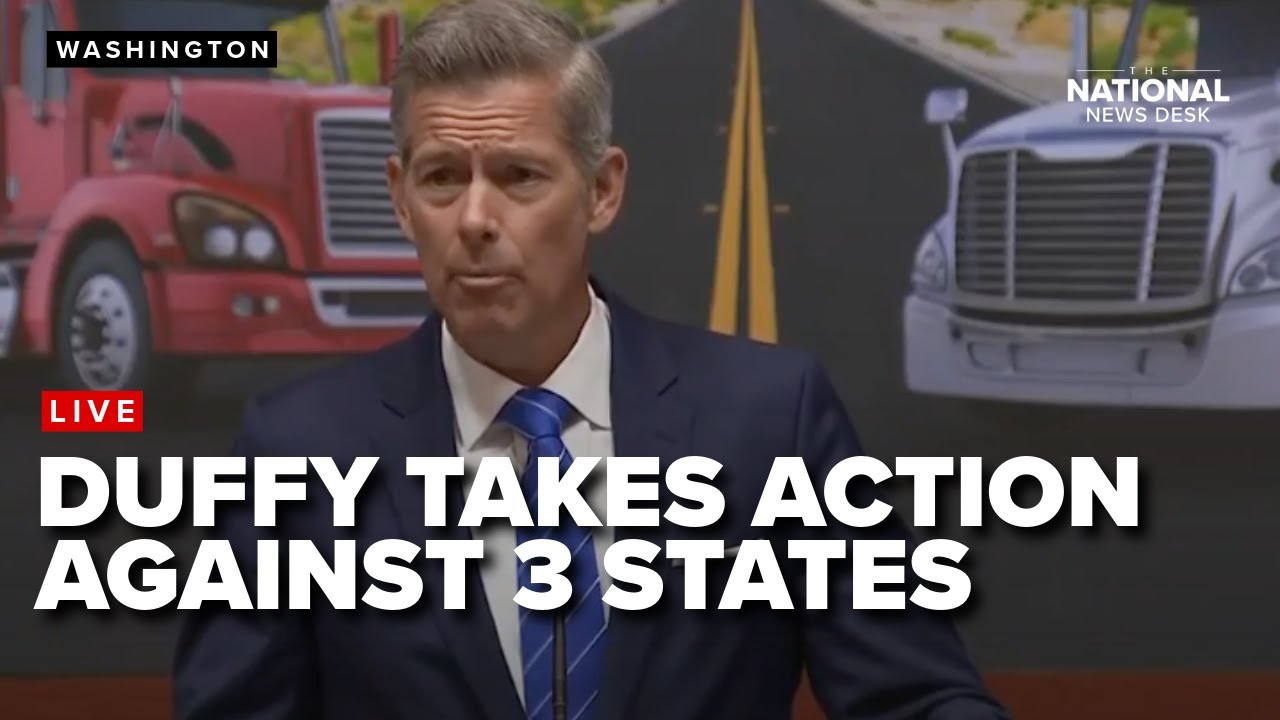 Transportation Secretary Sean Duffy cracks down on lax English tests for truck drivers