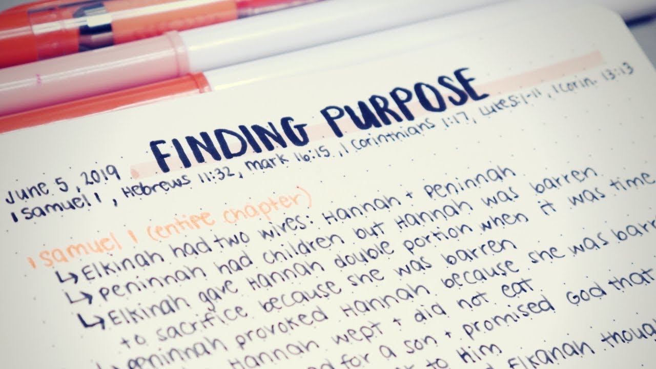 How to Find Your Purpose with God | Study the Bible with Me