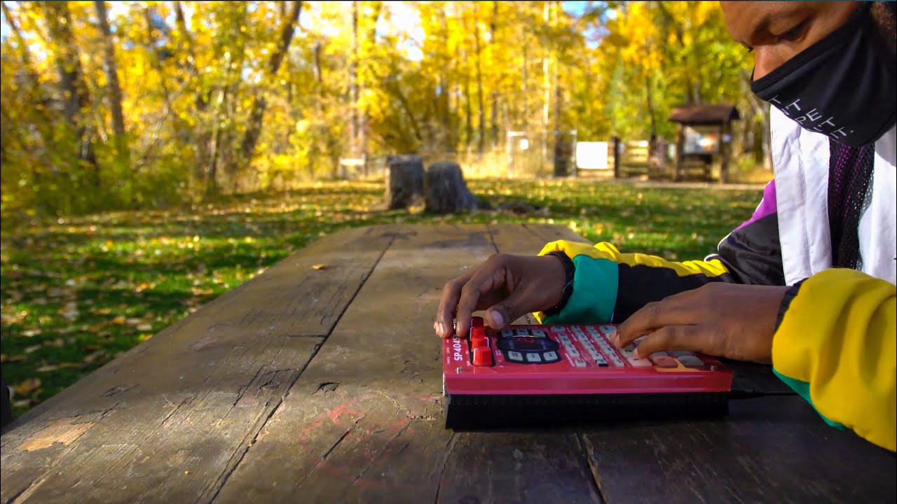 SP-404 Outdoor Beatmaking with Theory Hazit