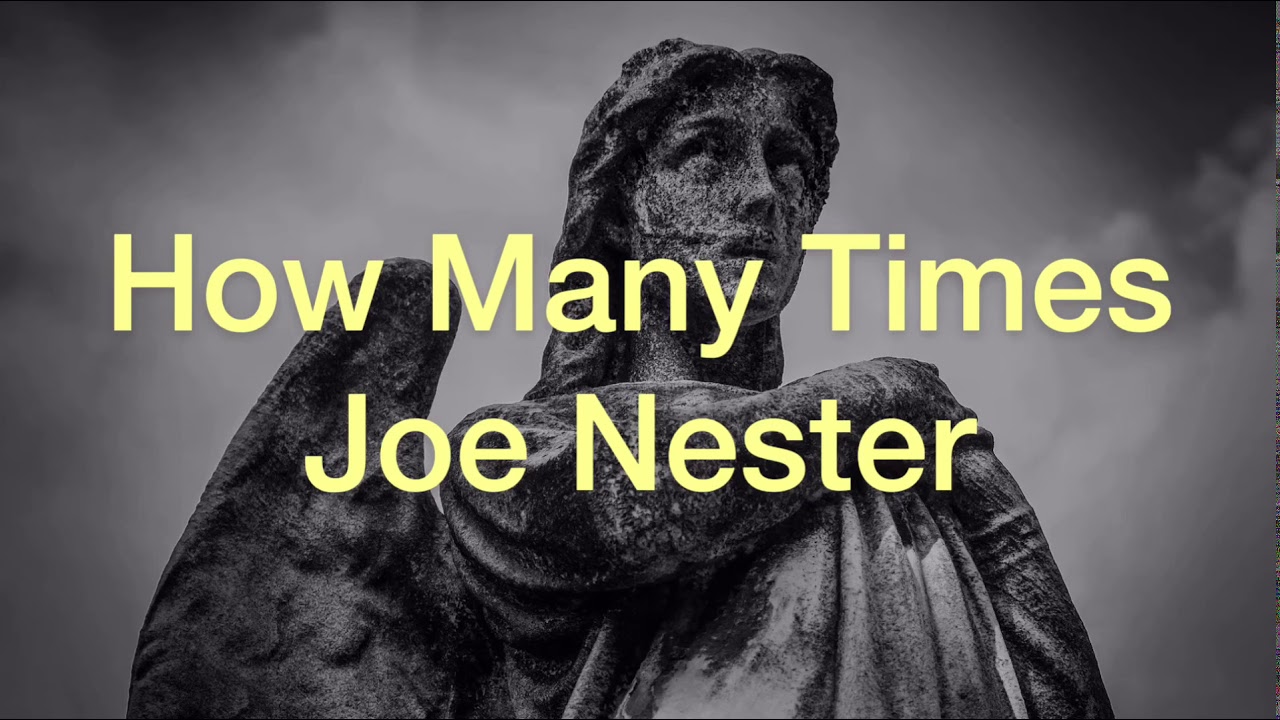 Joe Nester - How Many Times (Lyric Video)