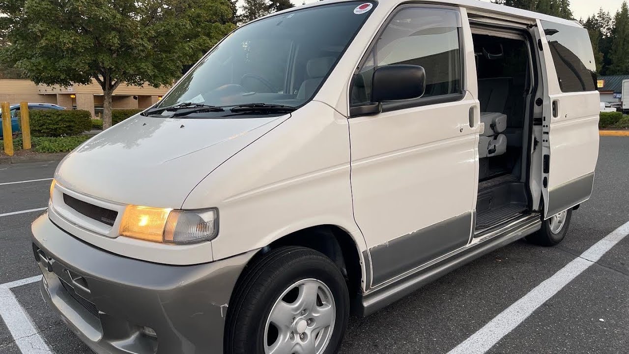 1996 Mazda Bongo Friendee 4WD Turbo-Diesel INTERCOOLER 2.5L WL-T RHD JDM