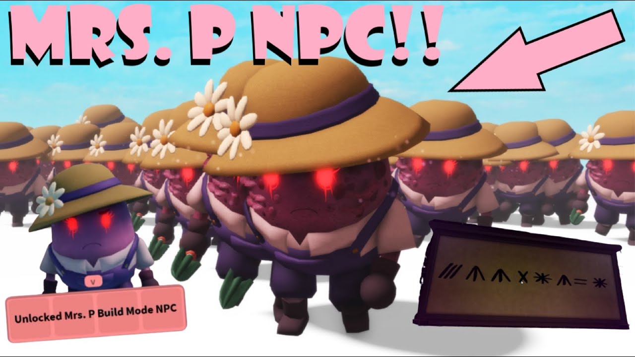 Piggy MRS. P NPC + MORE SECRETS!!!