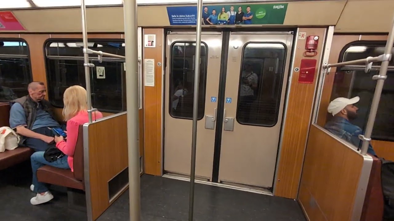 U-Bahnfahrt München in Echtzeit, Linie U2 (Typ B)