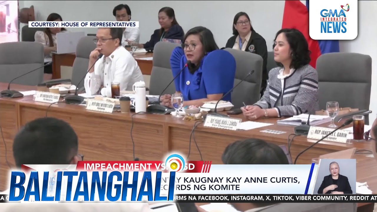 Grounds of impeachment laban kay VP Duterte, isa-isang tinalakay ng... | Balitanghali