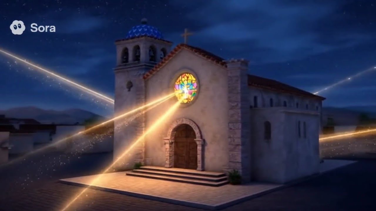 El Poder de la Oraci&oacute;n ante Jes&uacute;s Sacramentado  cortometraje animado 2025