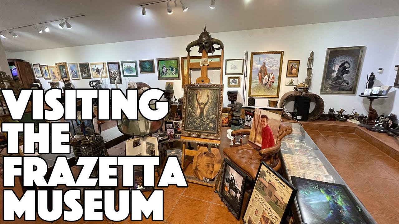 Visiting The Frazetta Museum