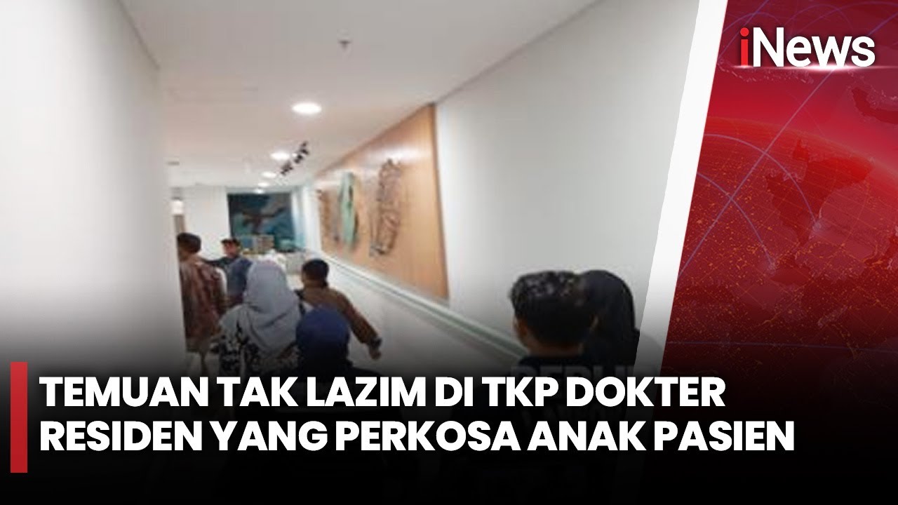 Polisi Gelar Olah TKP Kasus Pemerkosaan oleh Dokter PPDS di RSHS Bandung | iNews Sore | 11/04