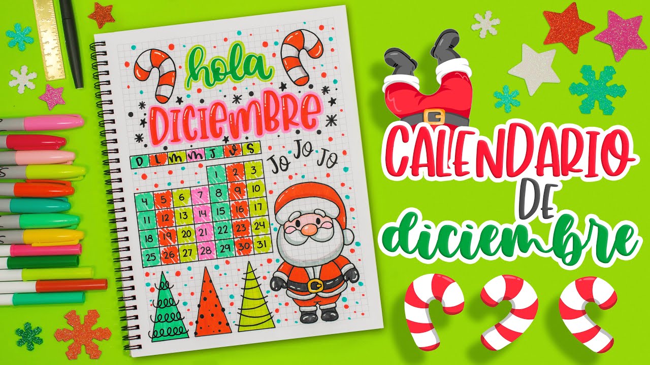Cómo hacer tu CALENDARIO DE DICIEMBRE - BULLET JOURNAL IDEAS