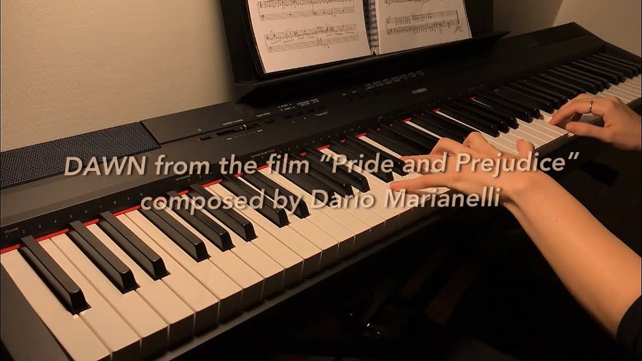 DAWN - Pride and Prejudice ost composed by Dario Marianelli(오만과 편견ost)(피아노커버)