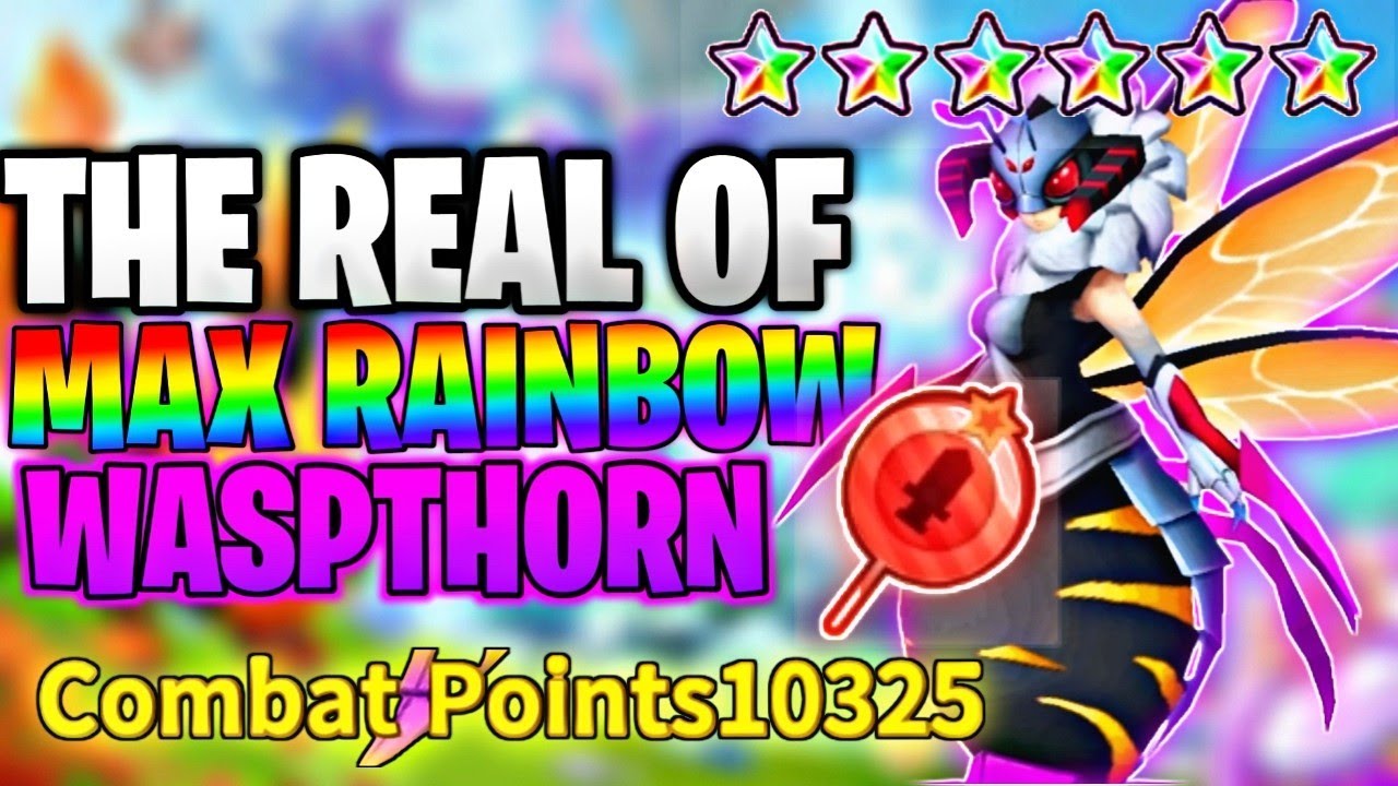 Rainbow Star Waspthorn Destroy Everything! - Trainers Arena Blockman Go