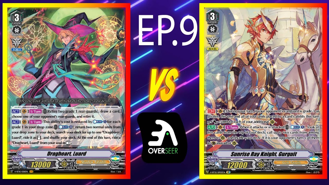 Cardfight Vanguard Standard JP Battle : Ep.9 : Shadow Paladin VS Gold Paladin