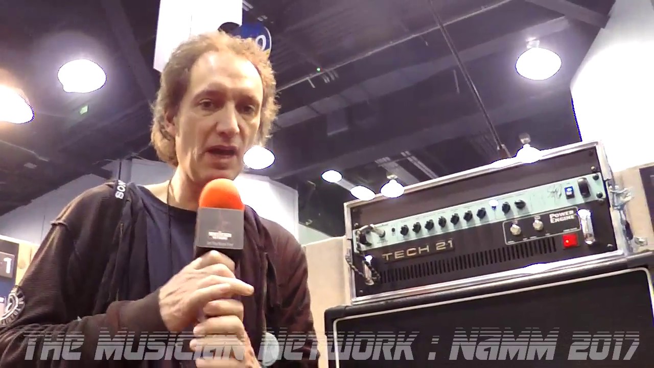 NAMM 2017 - TECH 21 - NEW! Geddy Lee (RUSH) GED-2112 Signature Bass Preamp