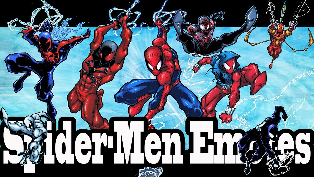 Marvel Super Hero Squad Online Spider-Men and Friends Power Emotes- HD