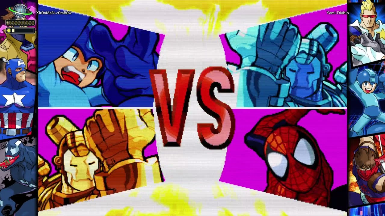 Marvel vs. Capcom Online: Ironman-Combo 🆚 Diablo