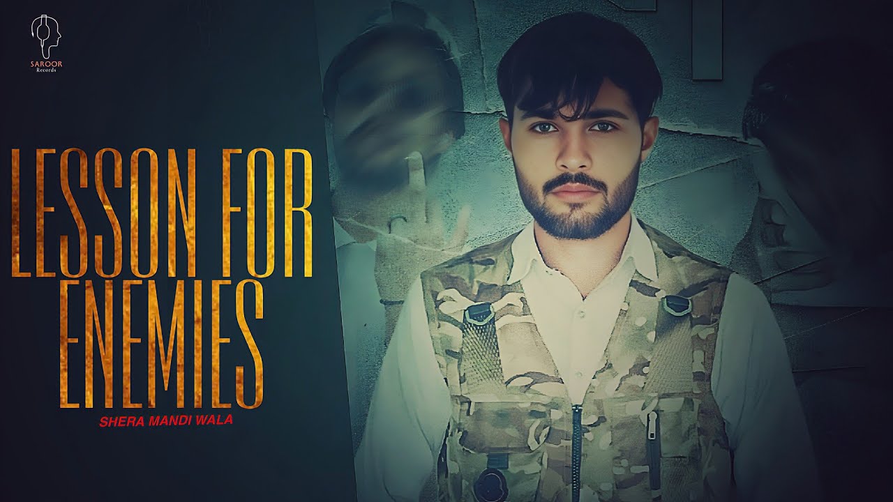 Lesson For Enemies | Shera Mandi Wala | Saroor Records |(Official Visualizer ) New Punjabi Song 2025