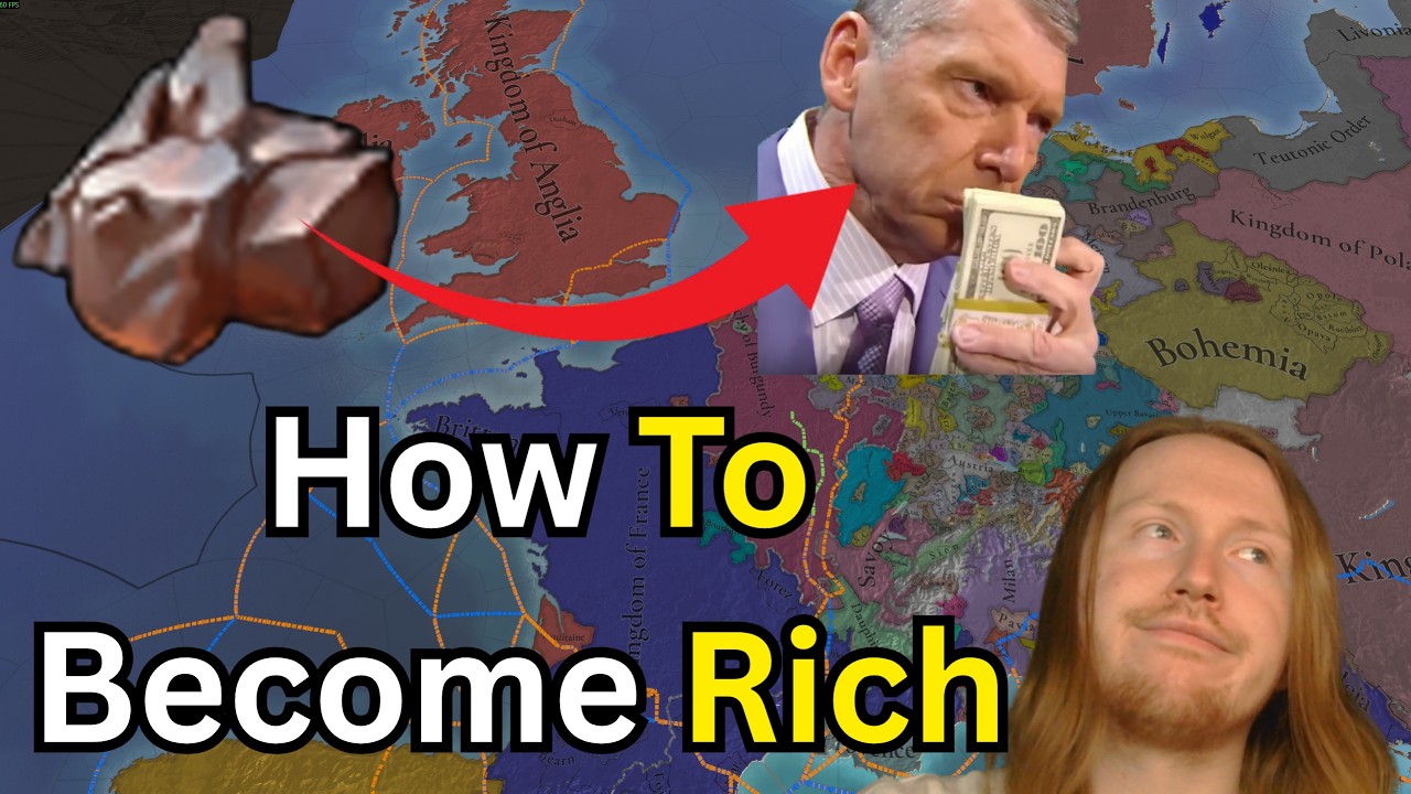 EU5 - How To Make Money In Patch 1.3 - How To Become The Wealthiest Country Fast
