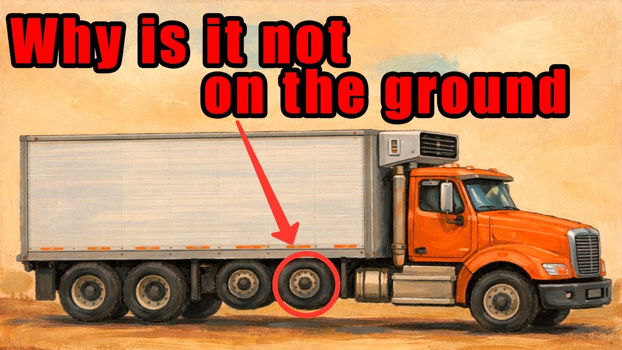 Why Do Some Truck Wheels Hover in the Air?